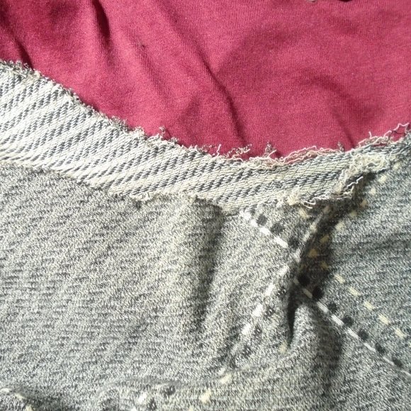 ONE SIZE to Plus Size upcycled Crop Top Halter Look OOAK, ANTI FASHION - Picture 8 of 14